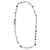 Chanel Halsketten Schwarz Stahl  ref.1105528