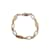 Christian Dior Vintage Gold Metal Oval Chain Link Bracelet Golden  ref.1105536