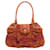 Salvatore Ferragamo Braided Felt Handbag EZ-21 a348 Orange Cloth  ref.1105554