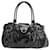 Salvatore Ferragamo Sac à main Gancini en cuir verni AB-21 5370 Noir  ref.1105558