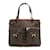 Louis Vuitton Damier Ebene Uzes Tote N51128 Brown Cloth  ref.1105568