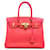 Hermès Clemence Birkin 30 Pink Leather Pony-style calfskin  ref.1105587