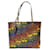 Coach Rainbow Signature Canvas City Tote Bag C4181 Brown Cloth  ref.1105591