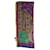 Etro Purple paisley printed scarf Silk  ref.1105594