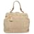 PRADA Gamaguchi Shoulder Bag Leather Beige Auth yk8786  ref.1105678
