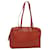 CHANEL Shoulder Bag Leather Orange CC Auth bs8843  ref.1105690