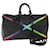 LOUIS VUITTON Taiga Rainbow Keepall Bandouliere 50 Boston Bag M30345 auth 55863a Black Multiple colors Leather  ref.1105743