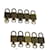 Louis Vuitton padlock 10set Gold Tone LV Auth ep1997 Metal  ref.1105766