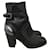 CHANEL  Ankle boots T.eu 37 leather Black  ref.1105816