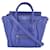 Luggage Céline Sacola de bagagem Nano Azul Couro  ref.1105898
