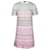 Chanel Mini-robe droite à manches courtes en cachemire multicolore Laine  ref.1105932