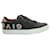 Givenchy Urban Street Sneakers with Iridescent Logo in Black Leather  ref.1106133