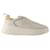 Rebel Sneakers - Hogan - Leather - Grey White  ref.1106137