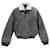 Acne Studios Denim & Faux Shearling Bomber Jacket In Grey Cotton  ref.1106141