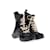 LOUIS VUITTON Sneaker T.EU 36 Gummi Schwarz  ref.1106156