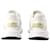 Trigreca Sneakers - Versace - Fabric - White Leather Pony-style calfskin  ref.1106188