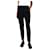 Stella Mc Cartney Pantalon noir à taille élastiquée - taille IT 38 Viscose  ref.1106208