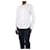 Frame Denim Camisa branca de manga comprida - tamanho UK 6 Branco Algodão  ref.1106223