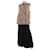 Autre Marque Brown sleeveless houndstooth vest - size UK 10 Wool  ref.1106239
