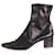 By Far Black leather ankle boots - size EU 36  ref.1106248