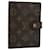 LOUIS VUITTON Monogram Agenda PM Day Planner Cover R20005 LV Auth ki3611 Cloth  ref.1106431