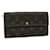 LOUIS VUITTON Monogram Portefeuille Sarah Long Wallet M60531 LV Auth bs9188 Cloth  ref.1106480