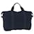 Céline CELINE C Macadam Canvas Boston Bag Navy Auth ep1860 Navy blue Cloth  ref.1106554