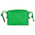 Bottega Veneta Borsa a tracolla mini loop in pelle intrecciata verde  ref.1106608