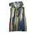 Autre Marque robe Ntahalie Chaize 36 soie coton noir + couleurs Multicolore  ref.1106610