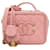 Chanel Pink Small Caviar CC Filigree Vanity Bag Leather  ref.1106616