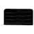 Portefeuille long zippé en cuir gaufré noir Saint Laurent Veau façon poulain  ref.1106618