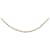 Collar de cadena Dior Gold Gold-Tone Dorado Metal Chapado en oro  ref.1106699