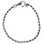 NEW VINTAGE CHRISTIAN DIOR LINKS NECKLACE 39 CM IN GRAY METAL NECKLACE JEWEL Grey  ref.1106767