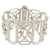 Hermès BRACELET HERMES ABSTRACT LARGE 18 CM EN ARGENT MASSIF 925 101GR SILVER STRAP Argenté  ref.1106788