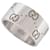 GUCCI ICON GG MONOGRAMM RING AUS WEISSGOLD 18k Größe 52 + GOLDRING-BOX Silber Weißgold  ref.1106847