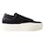 Y3 Centennial Low Sneakers - Y-3 - Leather - Black  ref.1106968