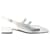 Abricot Pumps - Carel - Leather - White/silver  ref.1107024