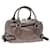 Chloé Chloe Paddington Hand Bag Leather Metallic Silver Auth ki3489 Silvery  ref.1107062