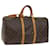 Louis Vuitton Monogram Keepall 50 Boston Bag M41426 LV Auth 55981 Cloth  ref.1107129