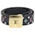 Louis Vuitton Black Multicolor Monogram LV Cut Belt Leather  ref.1107210