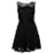 Autre Marque Flavio Castellani, black lace A line dress Viscose  ref.1107219