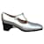 Free Lance p loafers 40 Silvery Leather  ref.1107228