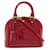 Louis Vuitton Alma BB Cuir vernis Rouge  ref.1107381