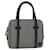 BALLY Hand Bag Canvas Gray Auth ac2394 Grey Cloth  ref.1107832