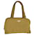 PRADA Hand Bag Nylon Beige Auth 57754  ref.1107879