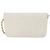 CHANEL Borsa a tracolla con catena Matelasse Pelle di agnello bianca CC Auth 57353 Bianco - vista 3