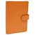 LOUIS VUITTON Epi Agenda PM Day Planner Couverture Orange Mandarin R2005H Authentification 56827 Cuir  ref.1107921
