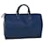 Louis Vuitton Epi Speedy 35 Handtasche Toledo Blau M42995 LV Auth 57982 Leder  ref.1107923