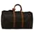 Louis Vuitton Monogram Keepall 50 Boston Bag M41426 LV Auth 57704 Cloth  ref.1107936