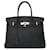 Hermès HERMES BIRKIN Tasche 30 aus schwarzem Leder - 101562  ref.1108113